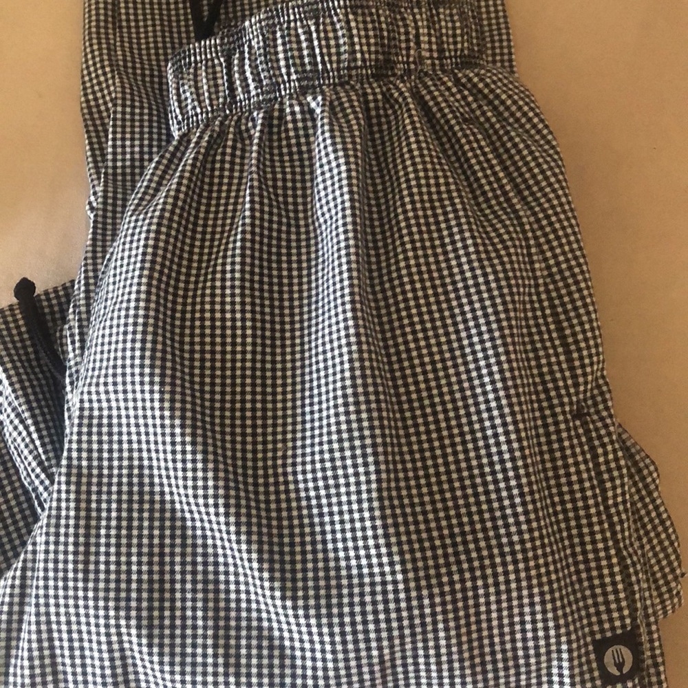 Chef works checked pants
